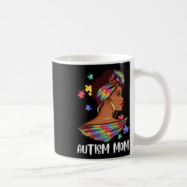 Caneca De Café Autismo Orgulhoso Presente de Conscientização da M (Direita)