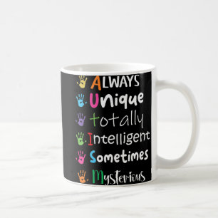 Caneca De Café Autismo Sensibilidade Sempre Único