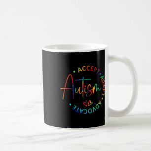 Caneca De Café Autismo Sensibilização Aceite Adaptar Advocate Aut