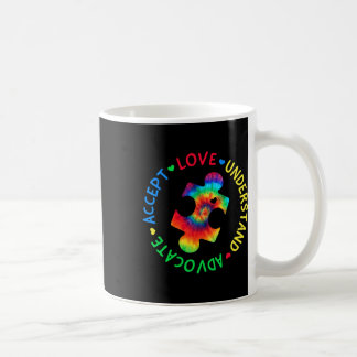 Caneca De Café Autismo Sensibilização Aceite Adaptar Advocate Aut