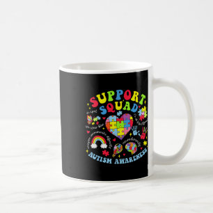 Caneca De Café Autismo Sensibilização Autismo Suporta Coração Fam