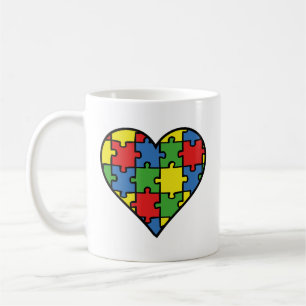 Caneca De Café Autismo Sensibilização Café