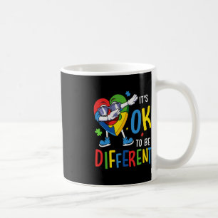 Caneca De Café Autismo Sensibilização Coração Dabbing Homens Mulh