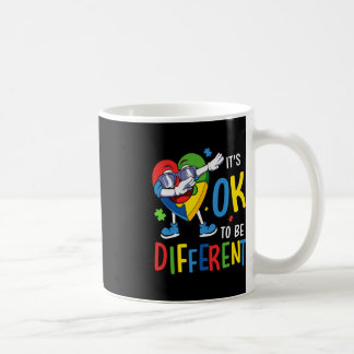 Caneca De Café Autismo Sensibilização Coração Dabbing Homens Mulh