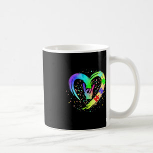 Caneca De Café Autismo Sensibilização Professor Especial Ed ASL S