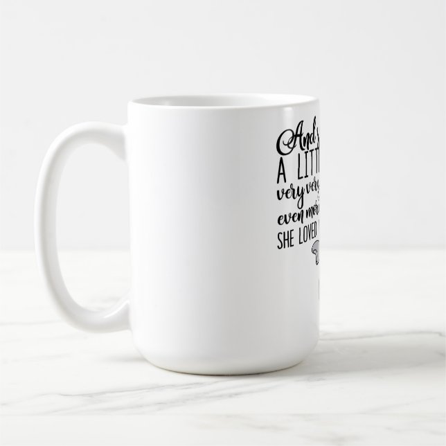 Caneca De Café Autista | E Ela Amava Muito Um Menino (Esquerda)