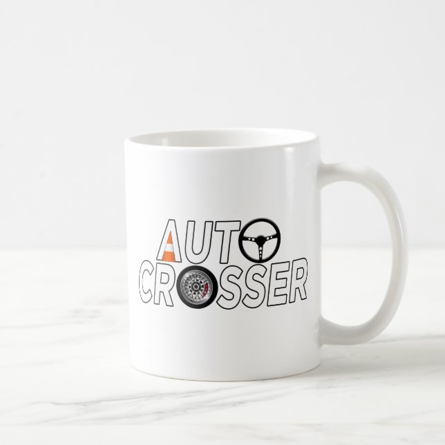 Caneca De Café Auto Crosser (Direita)