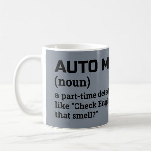 Caneca De Café Auto Mechanical Definition Coffee Mug