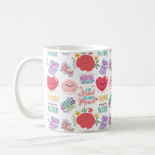 Caneca De Café Autoamor pela saúde mental