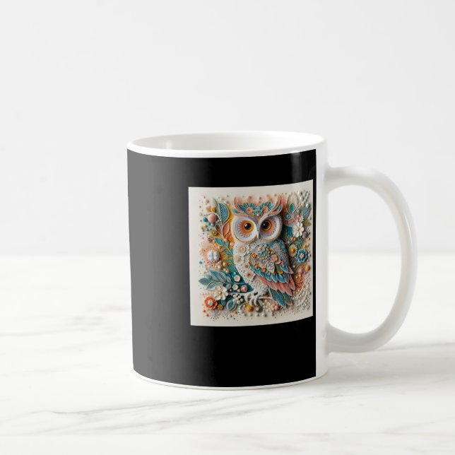 Caneca De Café Autocolante nº 7 3d (Direita)