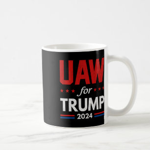 Caneca De Café Automóveis Para Trump 2024 American Flag Trump El