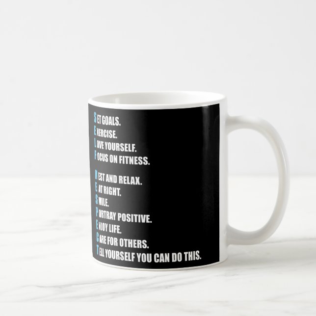 Caneca De Café AUTORESPEITO - Motivação (Direita)