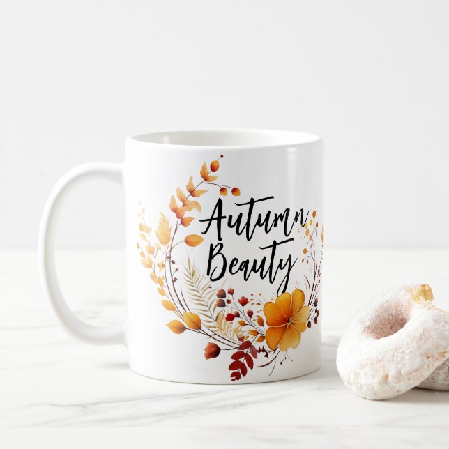 Caneca De Café Autumn Beauty Coffee Mug (Com Donut)