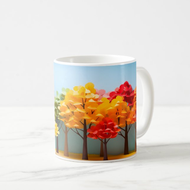 Caneca De Café Autumn Bliss (Frente Esquerda)