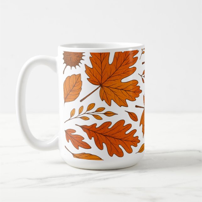 Caneca De Café Autumn Botanic - Folhas de outono (Esquerda)