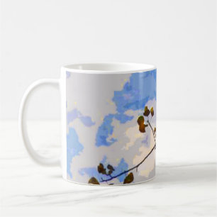Caneca De Café Autumn Branches Abstrato Mug