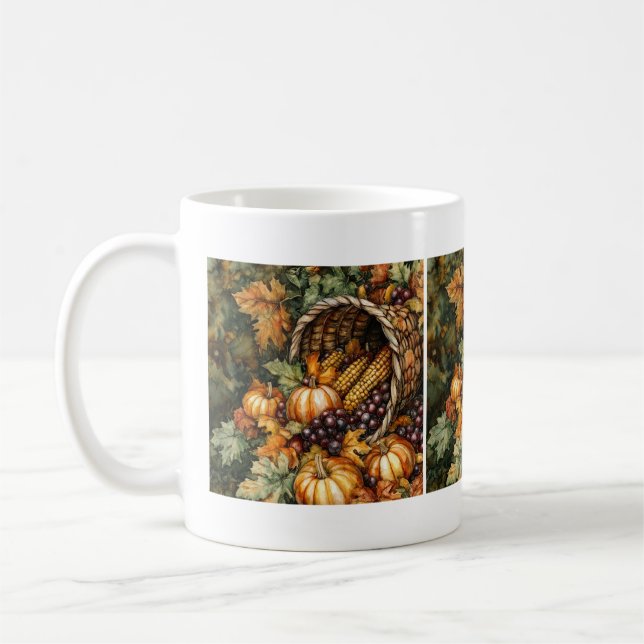 Caneca De Café Autumn Cornucopia Mug (Esquerda)
