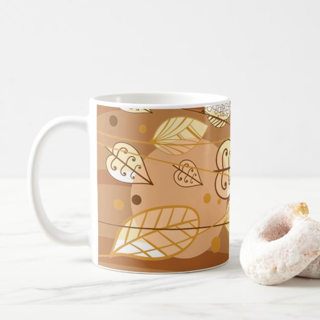Caneca De Café Autumn Deixa Mug (Com Donut)