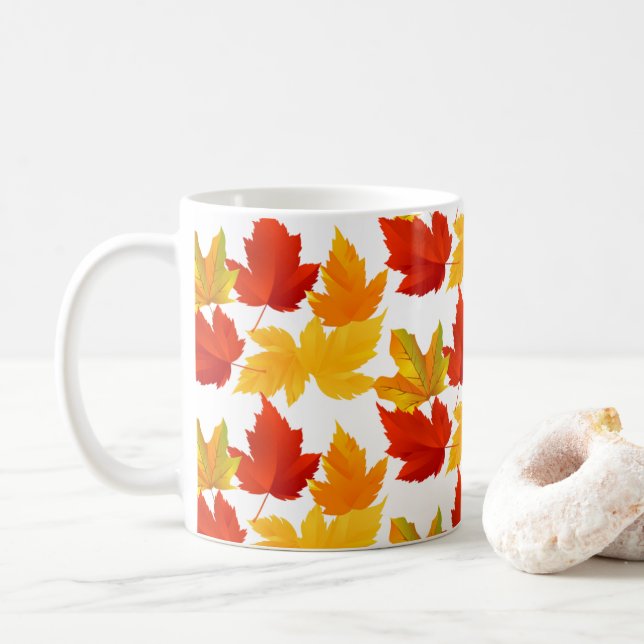 Caneca De Café Autumn Deixa Mug (Com Donut)