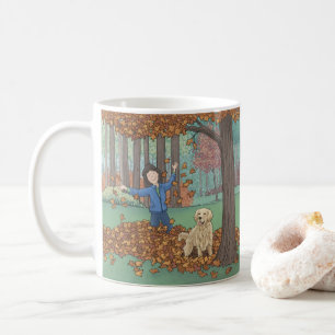 Caneca De Café Autumn Deixa O Café