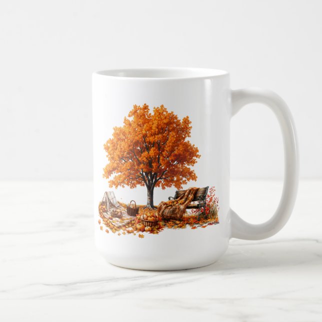 Caneca De Café Autumn/Fall Mug (Direita)
