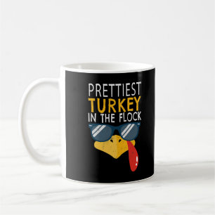 Caneca De Café Autumn Fall Season Prettiest Turkey Head Happy Tha