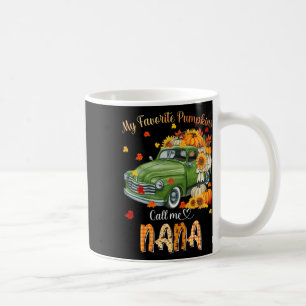 Caneca De Café Autumn Halloween Cair Meu Pumpkin Favorito Me Cham