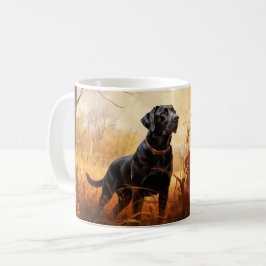 Caneca De Café Autumn Labrador