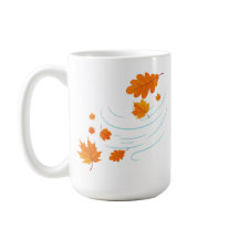 Autumn Leaves no Vento: Elegante Design para Insp