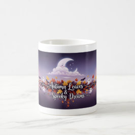 Caneca De Café Autumn Leaves & Spooky Dreams Coffee Mug