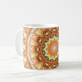 Caneca De Café Autumn Mandala Mug