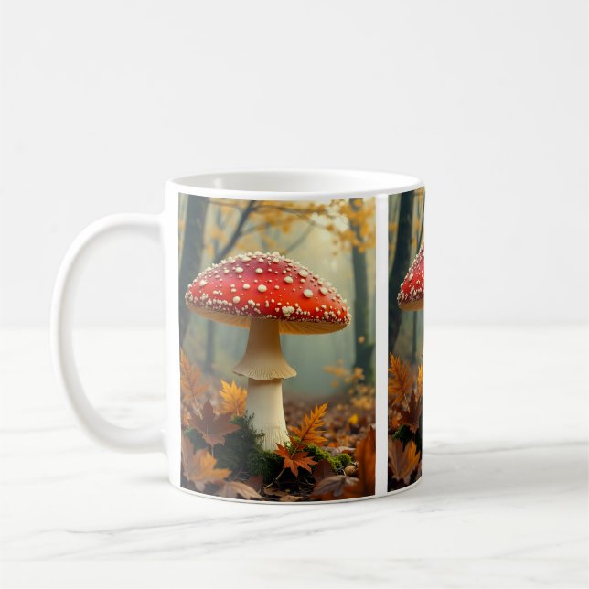 Caneca De Café Autumn Mushroom Mug (Esquerda)