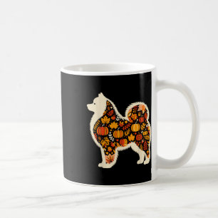 Caneca De Café Autumn Pumpkin Cai Samoyed Thankanding Mulheres