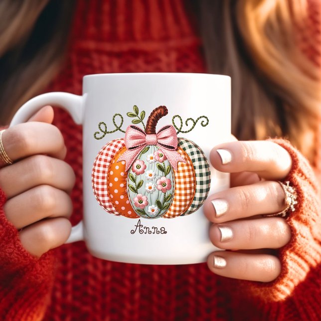 Caneca De Café Autumn Pumpkin Mug (Criador carregado)