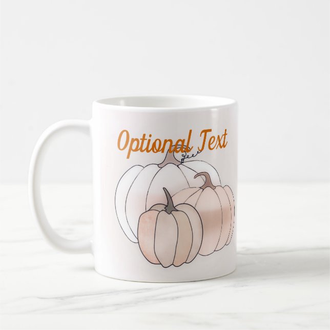 Caneca De Café Autumn Pumpkins (Esquerda)