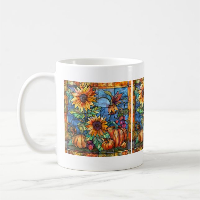 Caneca De Café Autumn Saged Glass Mug (Esquerda)