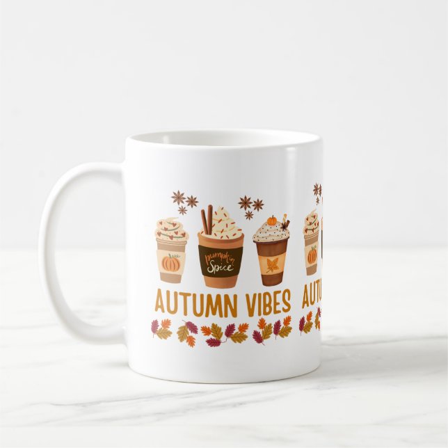 Caneca De Café Autumn Vibes (Esquerda)
