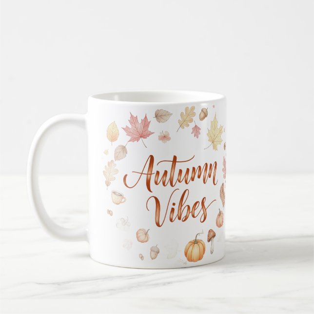 Caneca De Café Autumn Vibes Café Mug (Esquerda)