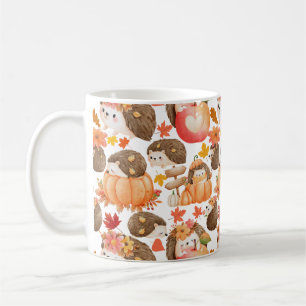 Caneca De Café Autumn vibes Patterine Porcupine