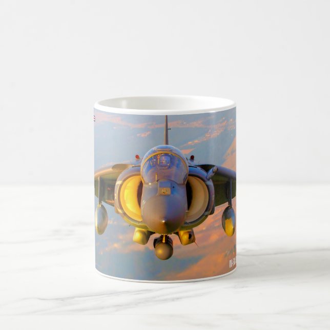 CANECA DE CAFÉ AV-8B HARRIER II (Centro)