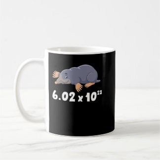Caneca De Café Avagadros Número Química Engraçada Mole Day