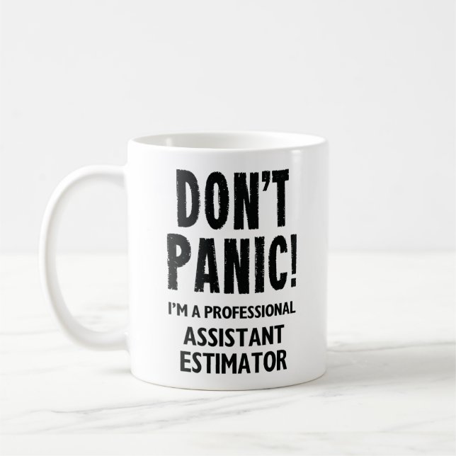 Caneca De Café Avaliador Assistente (Esquerda)