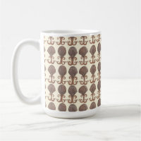 Avalon Art Deco Shell Pattern Watercolor