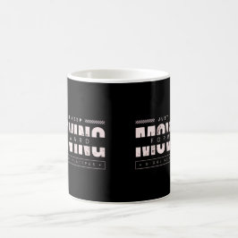 Caneca De Café Avançar muito para o progresso e o crescimento