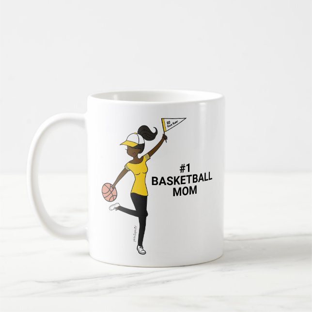 Caneca De Café Avatar Personalizado #1 Fan Coffee Mug (Esquerda)