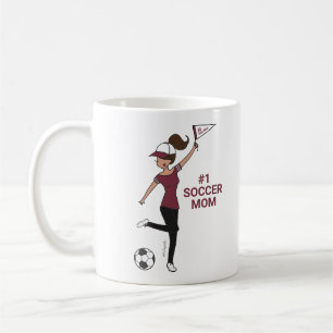 Caneca De Café Avatar Personalizado #1 Ventilador de Futebol