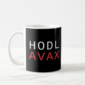 Caneca De Café Avax Avalanche Crypto Cryptocurrency Blockchain De
