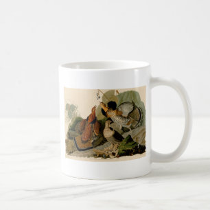 Caneca De Café Ave de Jogo de Audubon do Agrupamento Rachado