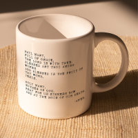 Ave Mary Prayer Mug