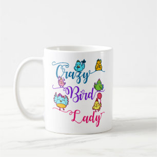 Caneca De Café Ave-Pássaro Louca, Dono-Pássaro